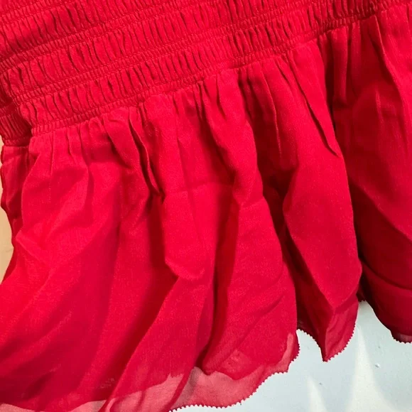 Reformation Red Mini Dress - Picture 7 of 14